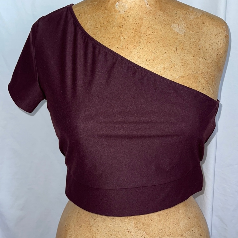VSX SPORTS one shoulder Crop Top NWT - Picture 5 of 10
